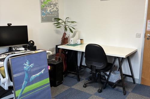 spare desk in office in wokingham
