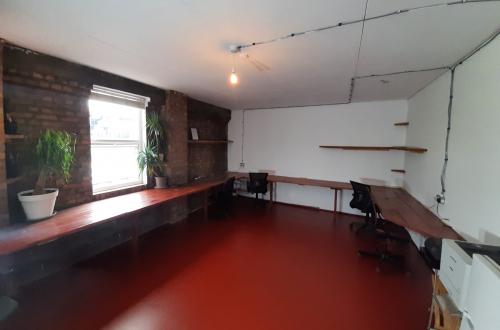 Large Desk in Bright, Canal-View Shared Office in Hackney Wick