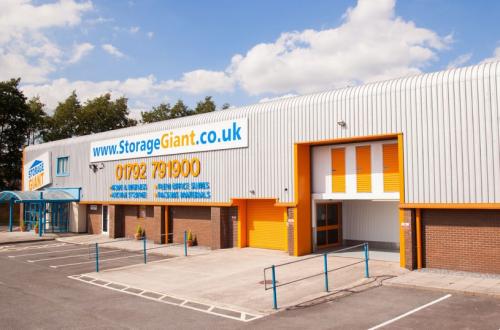 Modern office suites at Storage Giant in Swansea