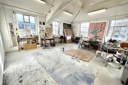 Light-Filled Artist Studio in Hackney, East London (430 sq ft)