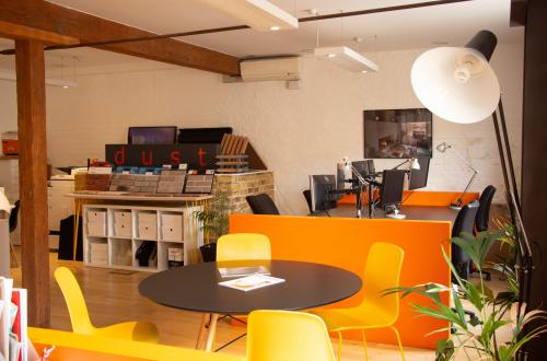 Great Deskspace in a shared creative and friendly architecture studio, London