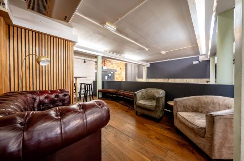 Co-working space in vibrant fringe theatre in London's West End