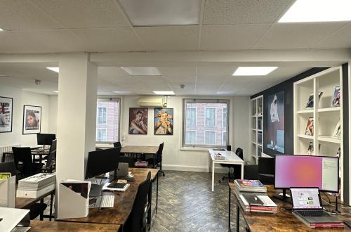 Part time office space in King Cross, London - up to 16 desks