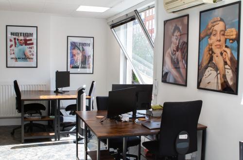 Part time office space in King Cross, London - up to 20 desks